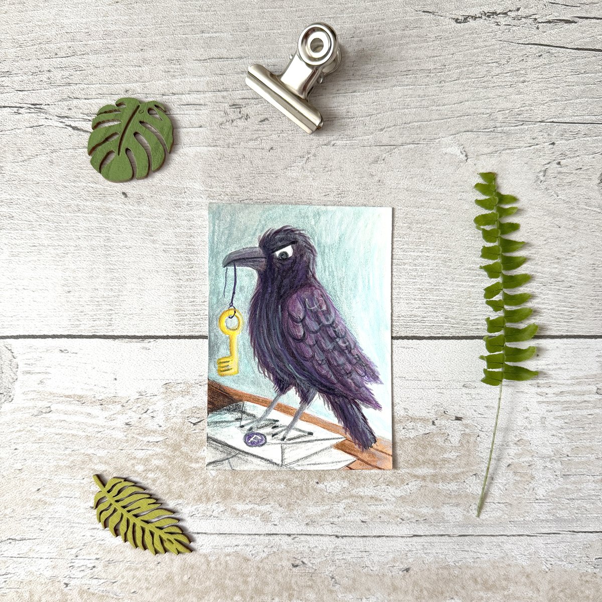 Thanks all, have a good day! I have just added this original raven painting. 15% off first orders via a newsletter signup fawashah.co.uk/product-page/o… #ukgiftam #ukgifthour #shopsmall #artwork #illustration #giftideas #shopindie #gift #smallbiz #handmade #art #painting #raven #bird