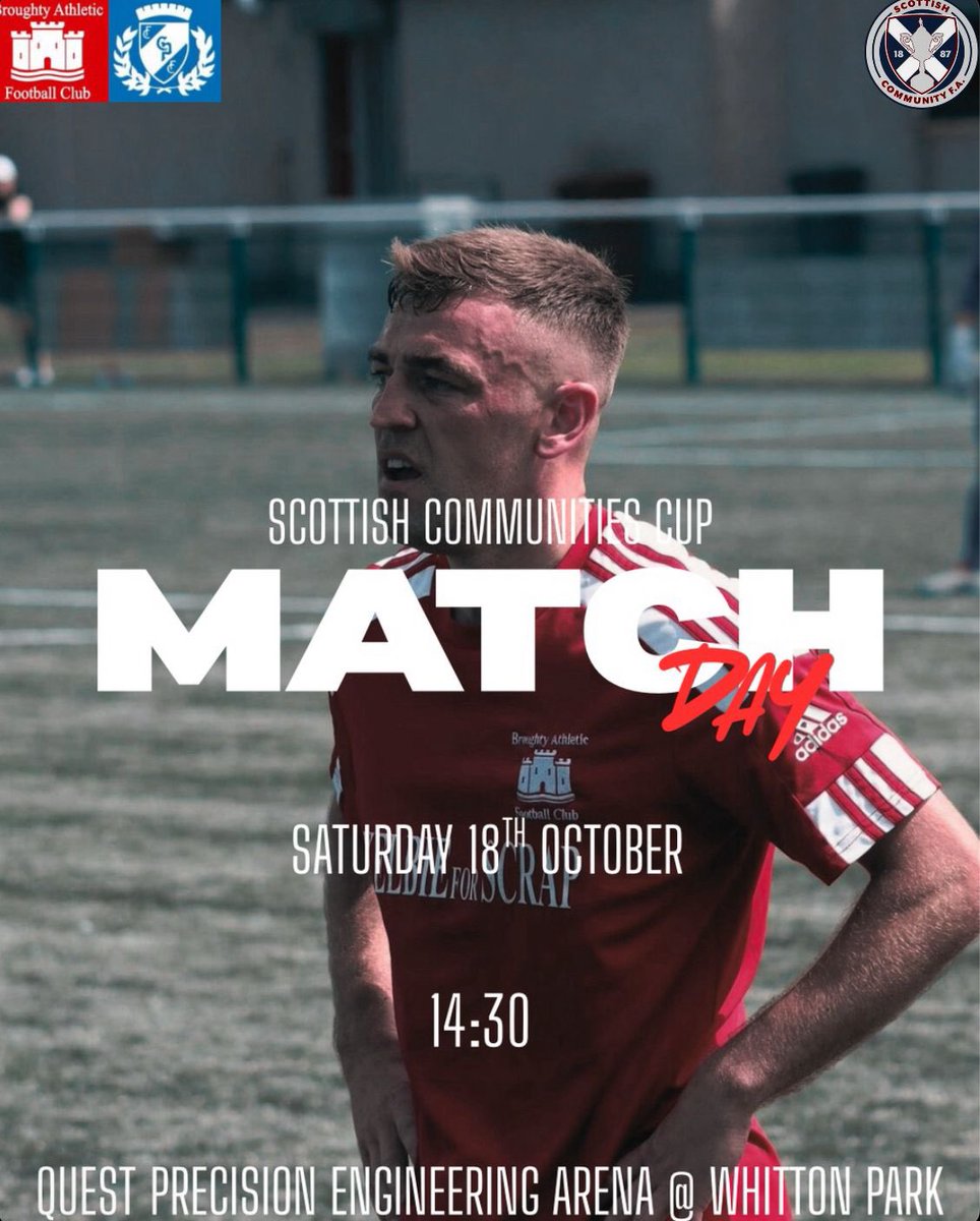 ⚽️ 𝐒𝐜𝐨𝐭𝐭𝐢𝐬𝐡 𝟑 𝐏𝐢𝐥𝐥𝐚𝐫𝐬 𝐂𝐨𝐦𝐦𝐮𝐧𝐢𝐭𝐢𝐞𝐬 𝐂𝐮𝐩 ⚽️

We are home today in the 3rd round of the Scottish Communites Cup sponsored by 3 Pillars Financial Planning

🆚 <a href="/TheGowfers/">Carnoustie Panmure FC</a> 
🎟️ Adults £7 Concessions £4 (u16s free and accompanied by adult)