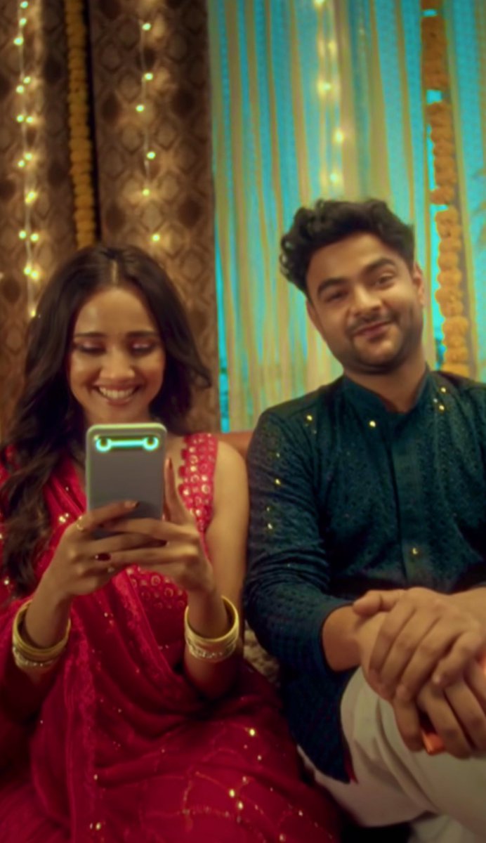 DhillonS4m's tweet image. Cute add 🥰😃❤️ 

#AshiSingh #alamkhan #firstcopy #TECHNOMobile