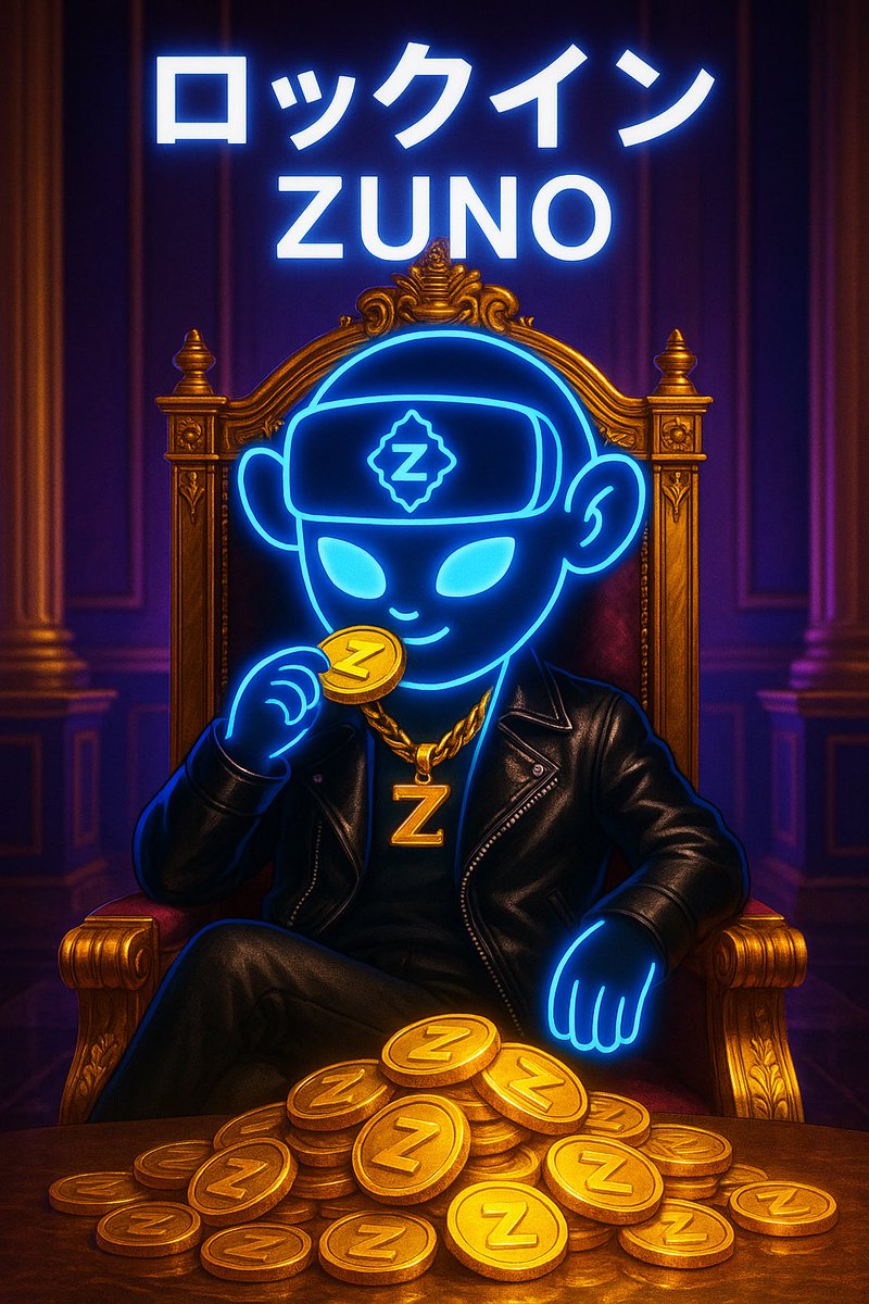 He doesn’t chase the market —
The market follows ZUNO. ⚡️
💥 Join the #ZUNO_Army!
Support, retweet, and tag your favorite coin — let’s show the power of ZUNO together ⚡️

coinmarketcap.com/community/prof…

solscan.io/token/G1VhWSAh…

#ZUNO #zuno_army #CoinMarketCap #memecoin #Crypto