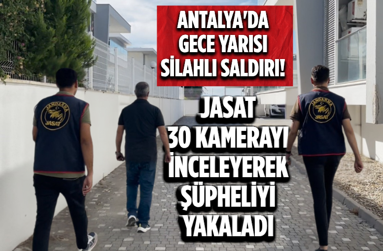 Antalya'da gece yarısı silahlı saldırı! JASAT 30 kamerayı inceleyerek şüpheliyi yakaladı
Detaylar lidergazete.com/antalya-gunlug…