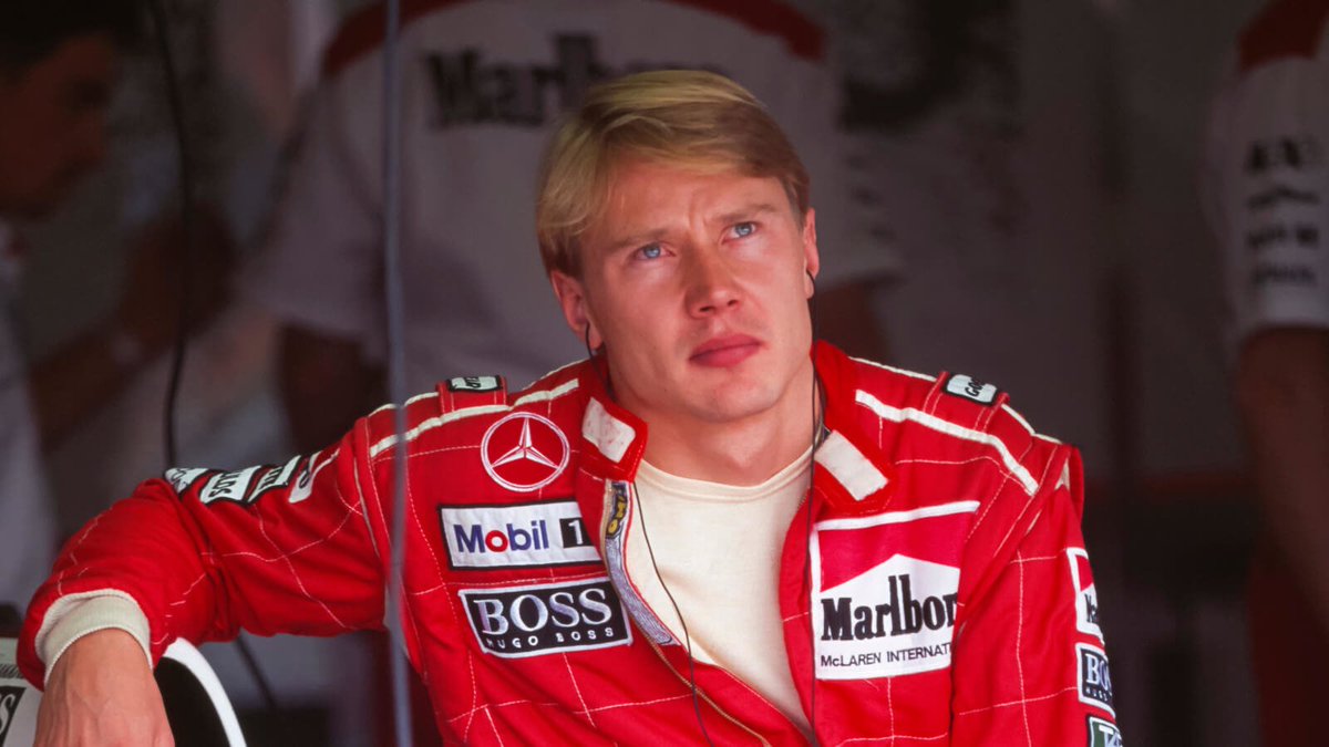 15/3/1995
#F1 Winter Testing Day 2
#Silverstone 
5:40pm

MIKA: "TITLE TALK TOO SOON..."

Mika #Hakkinen has rubbished suggestions today's performance shows he and #McLaren are in the title battle in 1995 as the Finn declared:
"For sure our times today were strong but over the