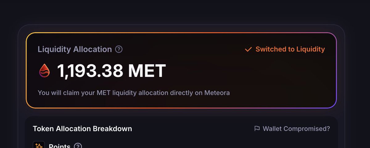 k10A51_official's tweet image. Thanks for the airdrop @MeteoraAG 🫶
All those meme plays I lost money on, got some back

@WeedleChamp is a king for sharing his knowledge at @solana_temple  💕