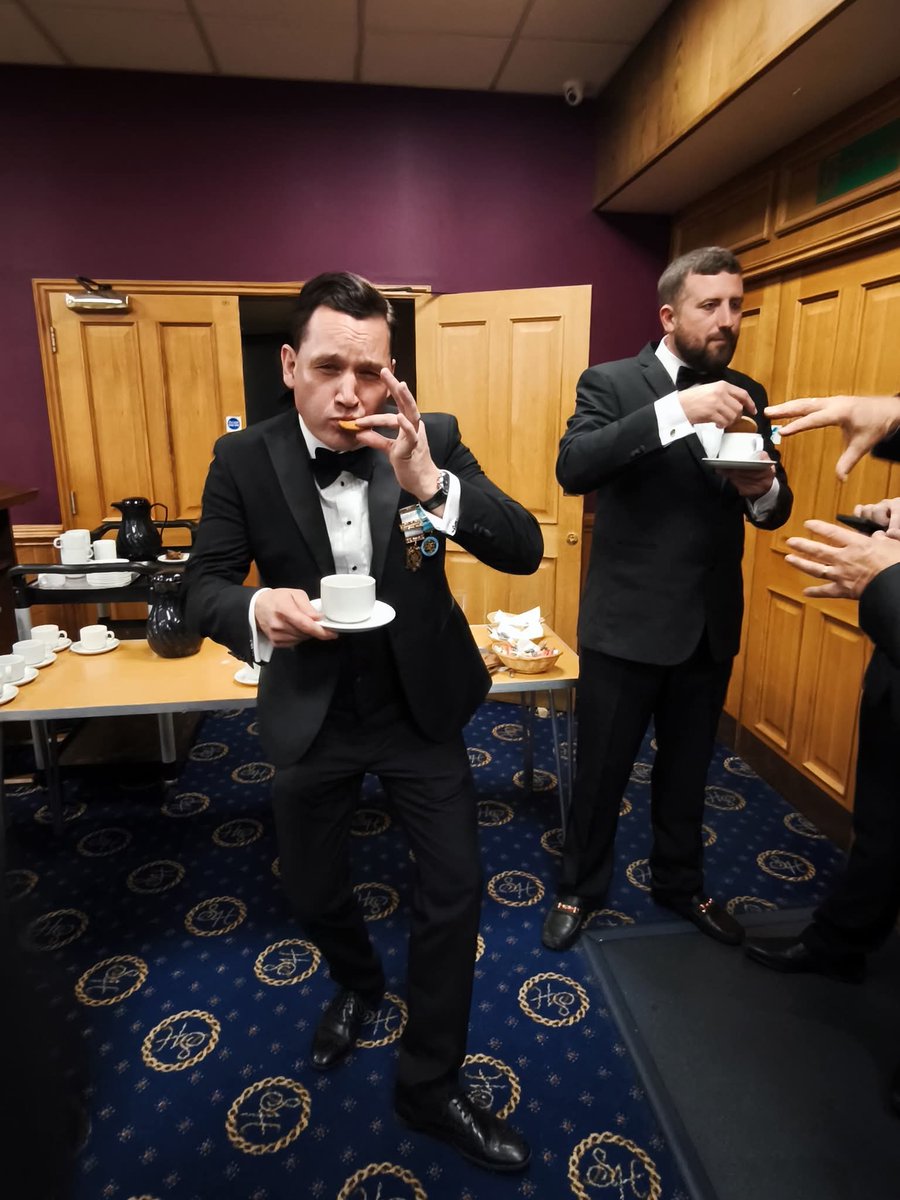 A wonderful evening at St Philip Lodge No. 4221 for the installation of Bro. Liam Holmes as Worshipful Master. A ceremony filled with fine ritual, brotherly love, and true Masonic spirit. 🔨🕯️ #Freemasonry #Brotherhood