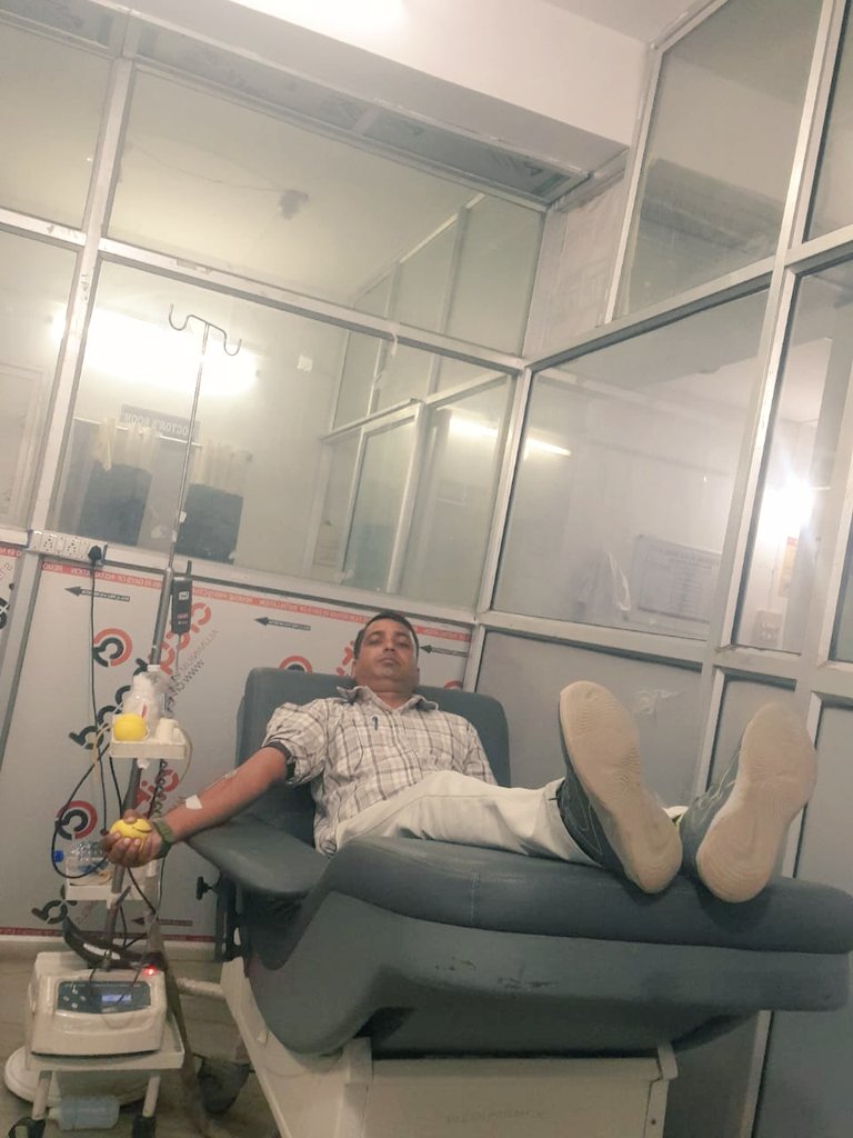 SevaKoderma's tweet image. #Blood #Donors bring #Sunshine. #Rakhtveer member #Basant yadav ji donated  blood in #Sadar Hospital Koderma  for a critical #anemic patient #Sarita Devi .Hat's off to You.🩸
@hydblooddonors
@BloodDonorsIn
@dckoderma 
@AjitPawarSpeaks
@DrRadhaJi