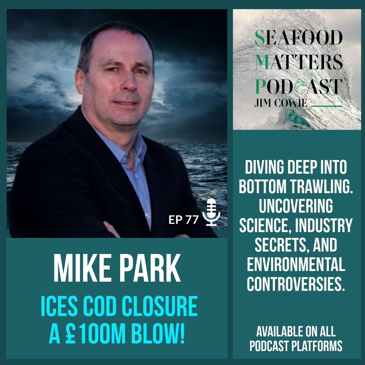 SeafoodMatters's tweet image. Zero-catch for Northern Cod in 2026? Mike Park says: “You don’t need to shut down fisheries to manage them.” £100M in losses is not sustainable. 🎧 Listen now: bit.ly/4n6Jiws #ICES
