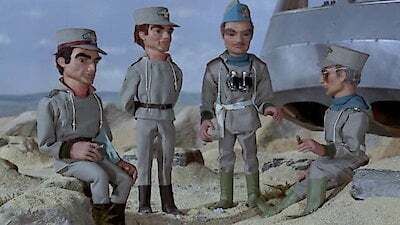 TalkingPicsTV's tweet photo. A new army vehicle falls into a pit trapping the crew in a blazing inferno... 

🚀 THUNDERBIRDS (1965) 10:30am 'Pit of Peril' on #TPTV https://t.co/9MNKVpgcGt