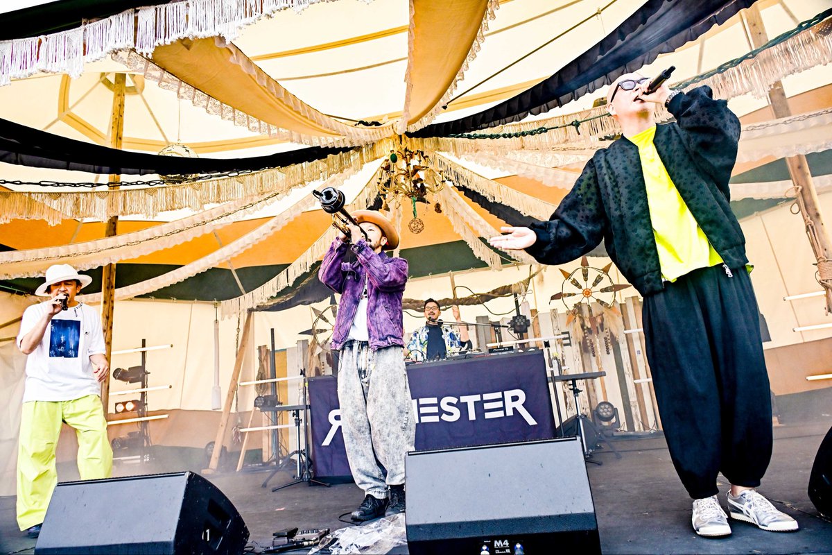 🏞️RIVER STAGE🏞️

【 RHYMERTER 】 <a href="/_RHYMESTER_/">RHYMESTER OFFICIAL</a> 
w/ <a href="/tabuzombie/">タブゾンビ</a> 

#リバフェス　#リバフェス2025
photo by 河上良@bit_direction