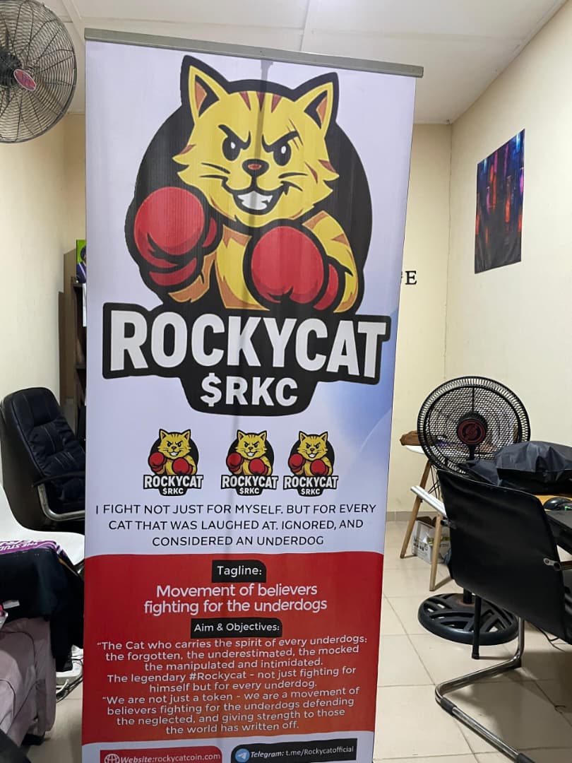 Mr_Snow30's tweet image. The Biggest @ice_blockchain's Online+ Event is happening today,
Powered by @Rockycatcoin ✊🏼
#Rocky is out here recruiting more voices into the movement, delivering Freedom through technology, bringing more hands on deck as we prepare to change the world! 🌎
Get ready! Updates…