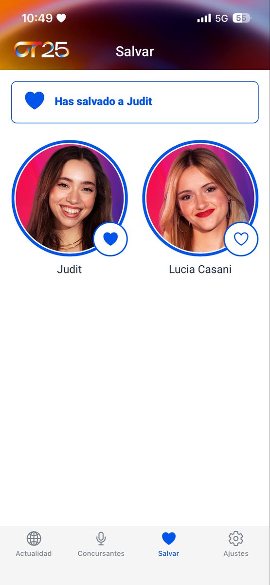 VENGA GENTE últimos empujones, Judit merece quedarse, podemos ganar esta batalla también #OTDirecto18O