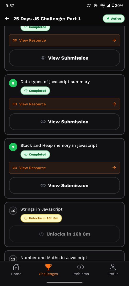 CompileNinja's tweet image. Day 09 of 25 days Js challenge ✅
@Hiteshdotcom
 @ChaiCodeHQ