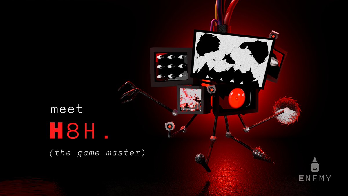 RedoctDev's tweet image. meet H8H! The game master of this mortal game!
This teaser was made on blender for my upcoming horror and strategic game: ENEMY! thoughts??
#Roblox #RobloxDev #Blender #Teaser #Horror