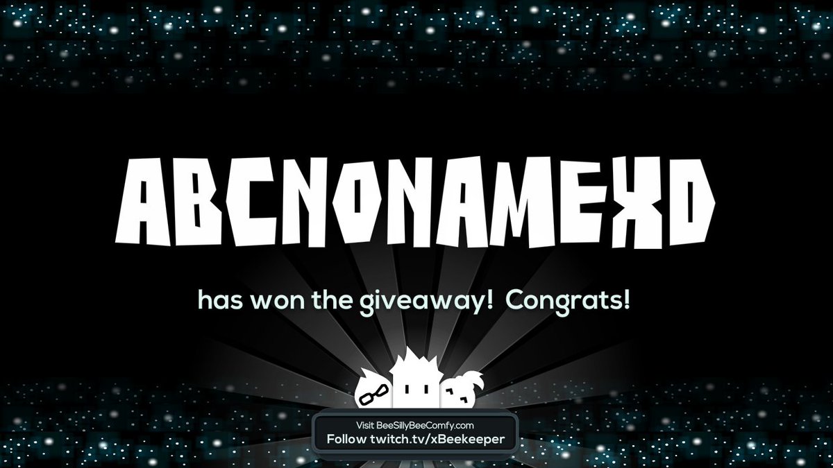 Congrats <a href="/Abcnonamexd/">🪄</a> on winning!

You have until Saturday at 11:59pm to DM me and claim the prize!