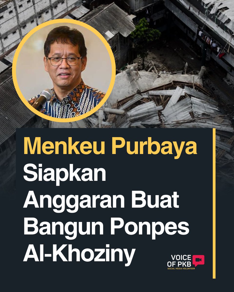 voiceofpkb's tweet image. Menkeu Purbaya berikan lampu hijau  penggunaan APBN untuk membantu bangunan rawan sekolah2-rumah ibadah.

Asal tepat sasaran, untuk anak Indonesia yang sedang belajar😊

ini sebagai upaya negara memasrikan keamanan dan keselamatan masyarakat yang sedang belajar atau beribadah 🇮🇩