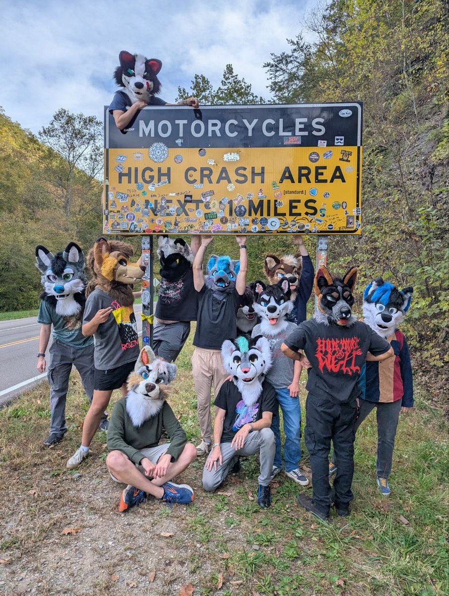 Furries vs big scalies. Furs won. Well…minus one transmission 🥲