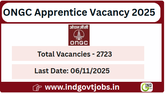 indiangovtjobs's tweet image. 🎯 ONGC Apprentice Recruitment 2025 – Apply Online for 2743 Posts

💰 Salary: Up to ₹12,300/month
🎓 Qualification: 10th / ITI / Diploma / Degree
📅 Last Date: 6th November 2025

🔗 Apply Details: indgovtjobs.in/2019/03/ONGC-A…

#ONGC #ApprenticeJobs #FreeJobAlert #GovtJobs