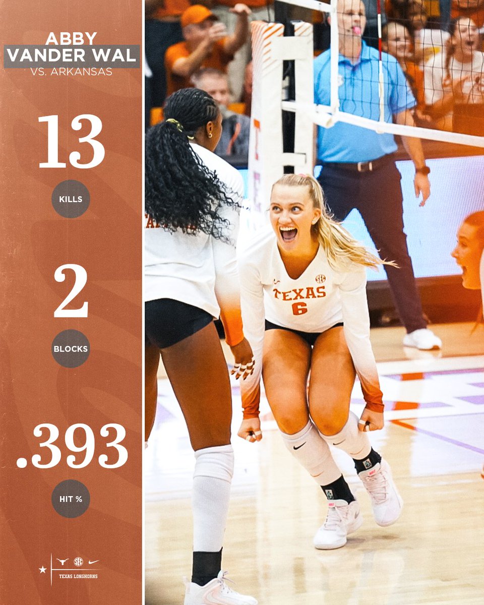 all in a day's work for <a href="/AbbyVWal/">Abby Vander Wal</a>🤘

#HookEm