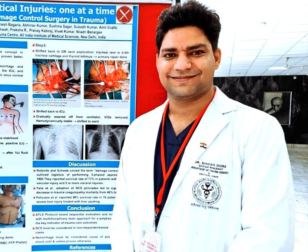 जयपुर में SMS के पॉलीट्रॉमा यूनिट के इंचार्ज डॉ. दिनेश गोरा से मिलिए...जिनके पास मौत के मुंह से जिंदगी वापस खींच लाने की कुदरती नेमत है. 

कल ही इंटरनेशनल ट्रॉमा डे था और SMS की इस यूनिट के आंकड़े गवाही देते हैं कि पिछले केवल 2 साल में गंभीर मरीजों की मौत का प्रतिशत 5.3% से घटकर