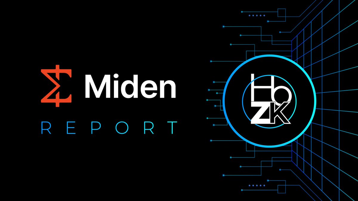 pawmacist's tweet image. Every ecosystem needs a spark, and @0xMiden is providing it through the Pioneer Program.
Grants, mentorship, and deep technical support are empowering teams to build on zero knowledge infrastructure.
The next wave of private Web3 innovation starts here.