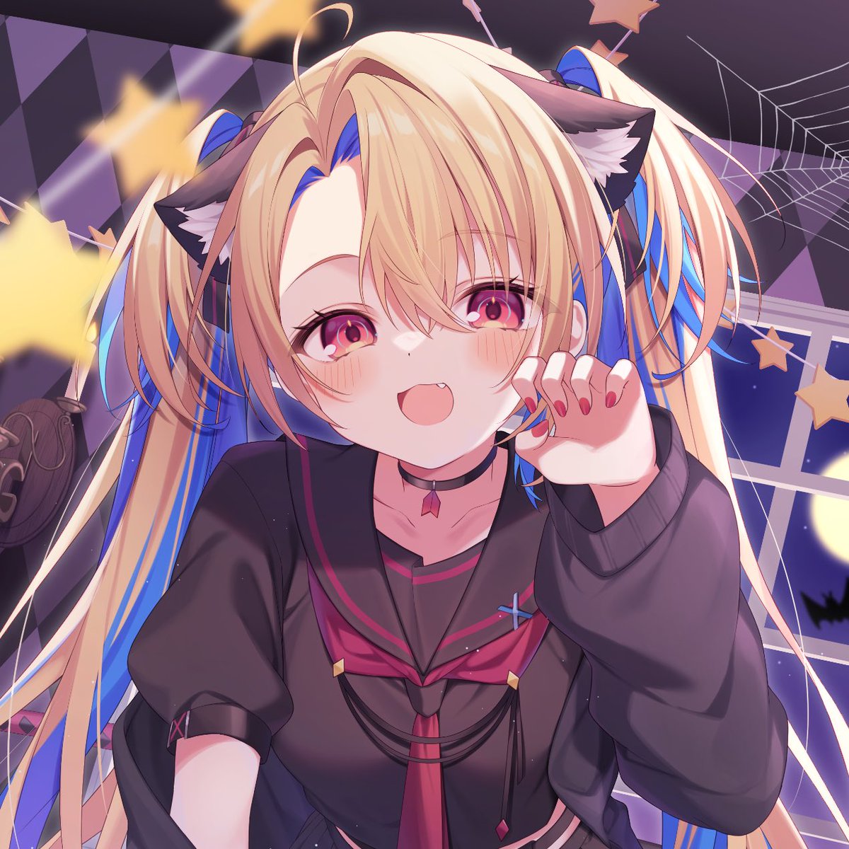 イタズラしちゃうぞっ.ᐟ🐈‍⬛

#新しいプロフィール画像