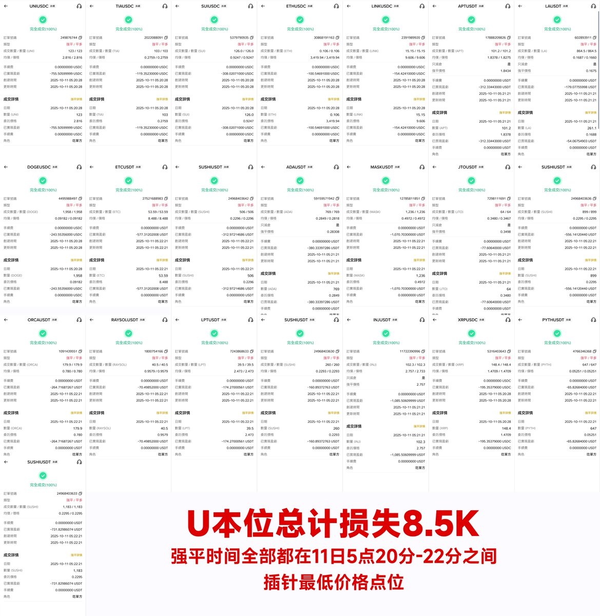 沉静(Binance“1011事件”受害者) tweet media