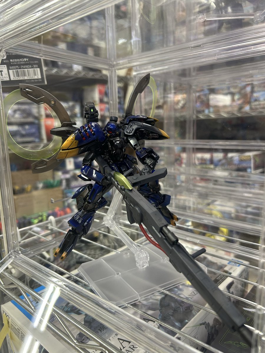 プラモデル展示品持ち込みありがとうございます！
初展示、大変嬉しいです😆
是非、フリー展示場ご活用下さい☆
#ガンプラ好きな人と繋がりたい