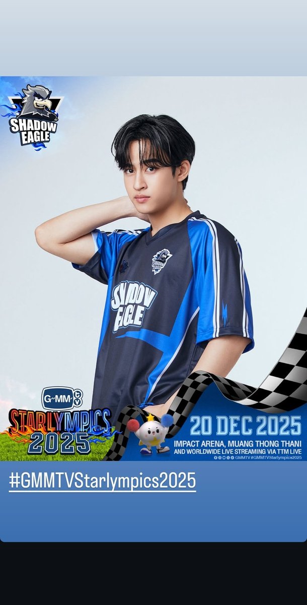 BarcodetinOFC's tweet image. Barcode Tinnasit IGS Update
Shadow Eagle 🦅
@BarcodeTin
#barcodetin #GMMTV
#GMMTVStarlympics2025