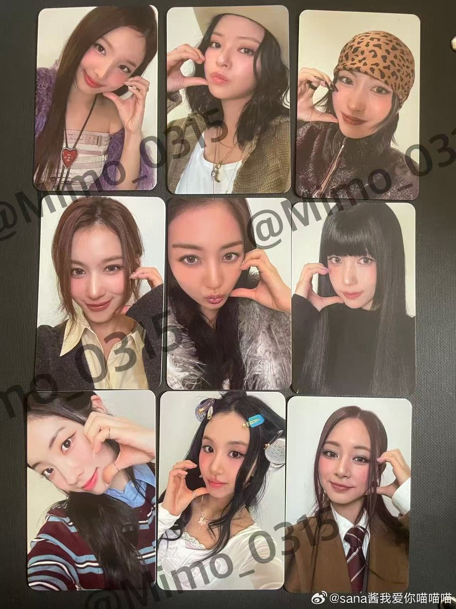 nabyyys's tweet photo. #TWICE SPECIAL ALBUM ‘TEN: The Story Goes On Preorder Benefits / POB Photocards Clear Previews

Musicplant 🧶💿🎉

Cast Version                   Episode Version https://t.co/TZuCTBx7Zd
