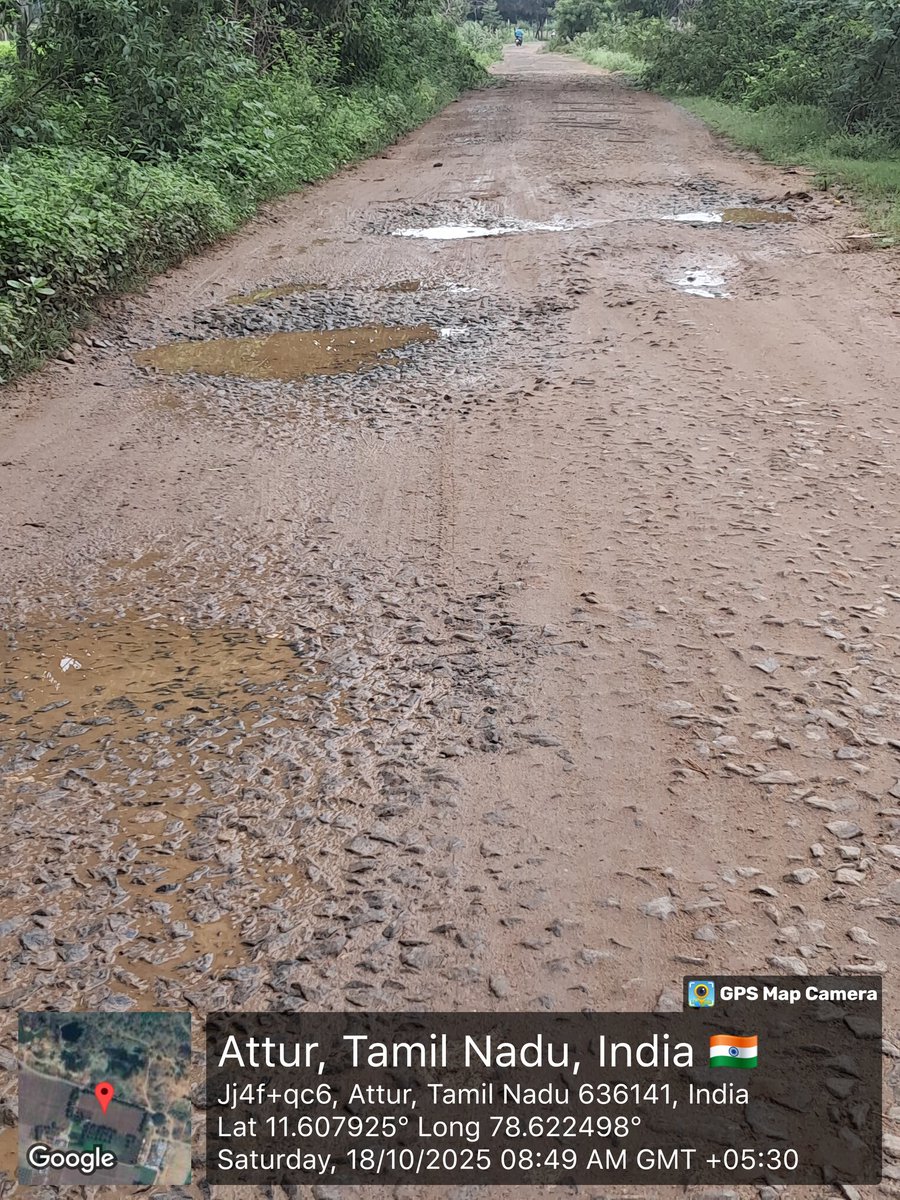 <a href="/NHAI_Tamilnadu/">NHAIRO_TamilNadu</a> Salem district attur thaluk kallanatham panjayath
Nesavalar colony to santhanakiri road
Please clear issues
<a href="/evvelu/">E V Velu - தமிழ்நாட்டை தலைகுனிய விடமாட்டேன்</a> <a href="/district_salem/">Collector Salem</a> <a href="/IPROsalem/">PRO Salem</a> <a href="/PEN_Offl/">PEN India</a> <a href="/EN_tamilnadu/">எல்லோரும் நம்முடன்</a>