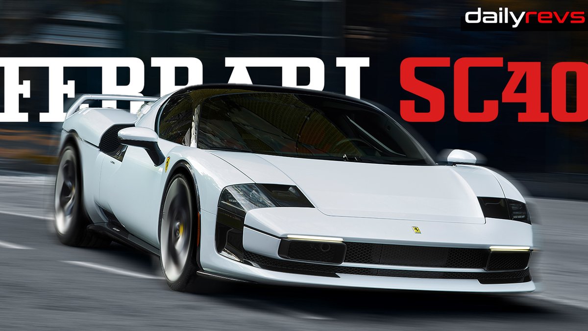 dailyrevs's tweet image. 2026 Ferrari SC40 | A One-Off That Reimagines the F40 Spirit ! 

youtu.be/aFdhNgihxzY?si…

#Ferrari #f40 #sc40 #Supercars #dailyrevs
