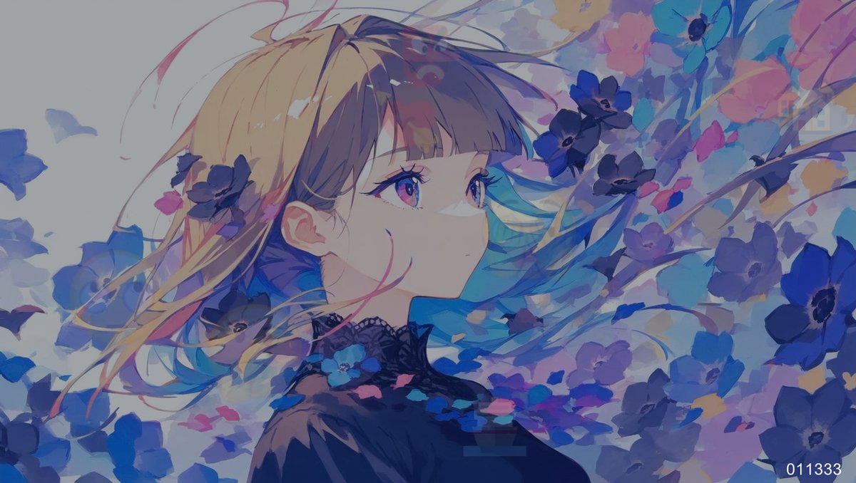 朝露が光ってる