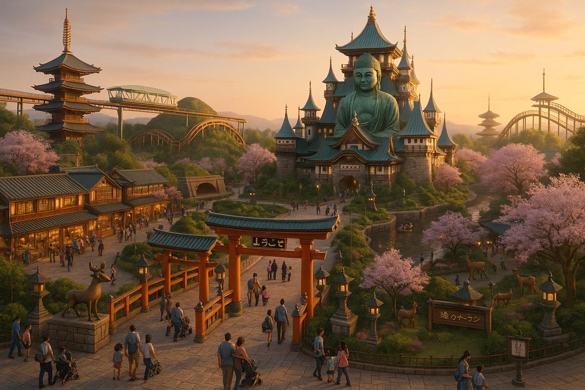 AIが考える「奈良ディズニーランド」