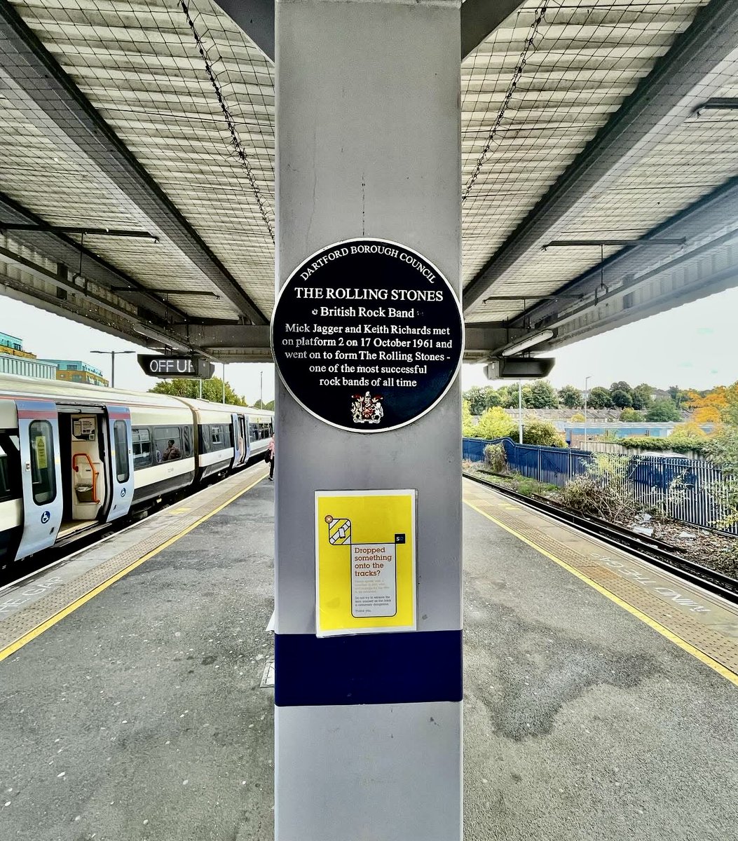 Vik Uppal (@vikuppal) on Twitter photo Mick Jagger and Keith Richards.
On this day 64 years ago, Mick Jagger and Keith Richards met on Platform 2 - 17th October 1961. 
🚂 Dartford Station, Kent. 
📸 14th October 2022.
<a href="/MickJagger/">Mick Jagger</a> <a href="/officialKeef/">Keith Richards</a> #mickjagger #keithrichards  #rollingstones <a href="/RollingStones/">The Rolling Stones</a> #dartford Mick Jagger and Keith Richards.
On this day 64 years ago, Mick Jagger and Keith Richards met on Platform 2 - 17th October 1961. 
🚂 Dartford Station, Kent. 
📸 14th October 2022.
<a href="/MickJagger/">Mick Jagger</a> <a href="/officialKeef/">Keith Richards</a> #mickjagger #keithrichards  #rollingstones <a href="/RollingStones/">The Rolling Stones</a> #dartford
