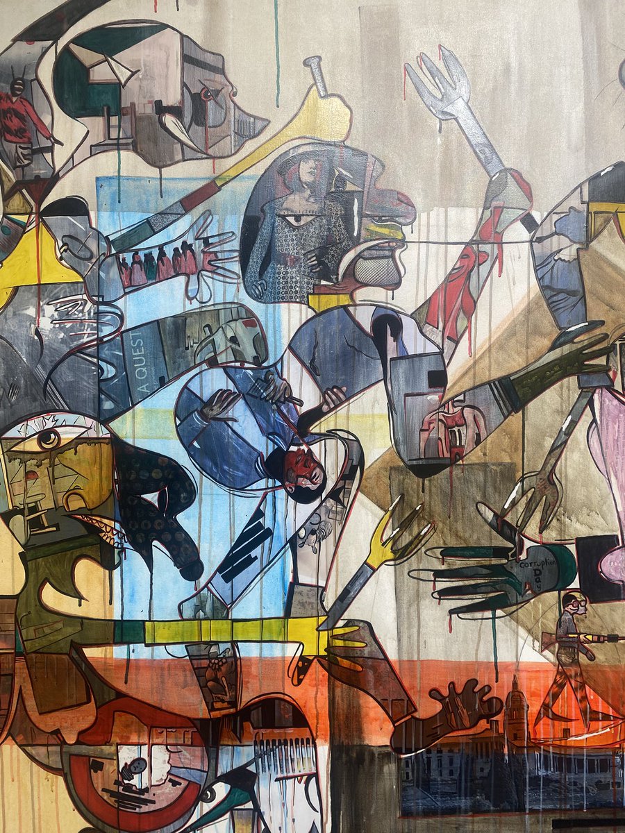 Happy Saturday <a href="/SAfmRadio/">SAfmRadio 📻</a> time to breath slowly and deeply. Celebrating <a href="/StandardBankArt/">Standard Bank Arts</a> young artists <a href="/artsfestival/">NationalArtsFestival</a> This is <a href="/BlessingNgobeni/">blessing ngobeni</a>