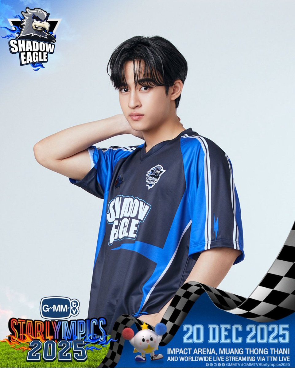 bambicodey_'s tweet image. Wow, Player 99 in Team Shadow Eagle is an absolutely stunning man 😻💙
#barcodetin #Tinnasit
#GMMTVStarlympics2025