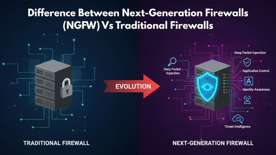 bluechipgulf's tweet image. Understand the key differences between Next-Generation Firewalls (NGFW) and traditional firewalls to strengthen your organization’s cybersecurity.

Read More: bluechipgulf.ae/next-generatio…

#nextgenerationfirewall #traditionalfirewall #ngfw #firewallcomparison #networksecurity