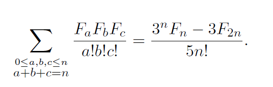 Fibonacci_fun's tweet image. Fibonacci Quart. Problem B-1147 by H.O.