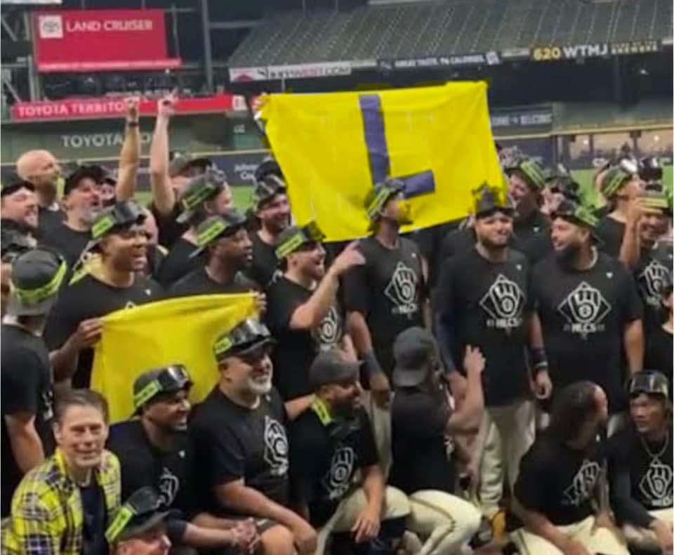 🎼 56 years and 56 more 🎼

Worst NLCS appearance of all time, brutal and on brand for the domestic violence DUI committee of Northern Alabama. Worst state in the Union. 

#MagicBrew