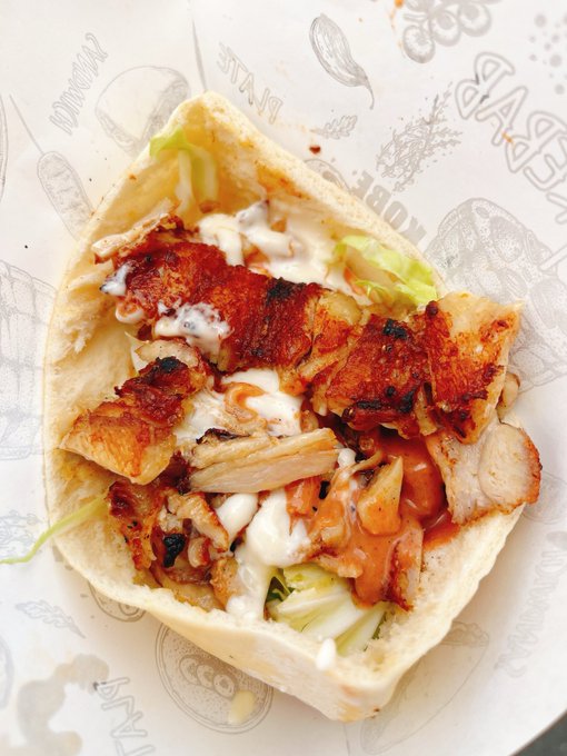 ケバブサンドですぅ🥙 