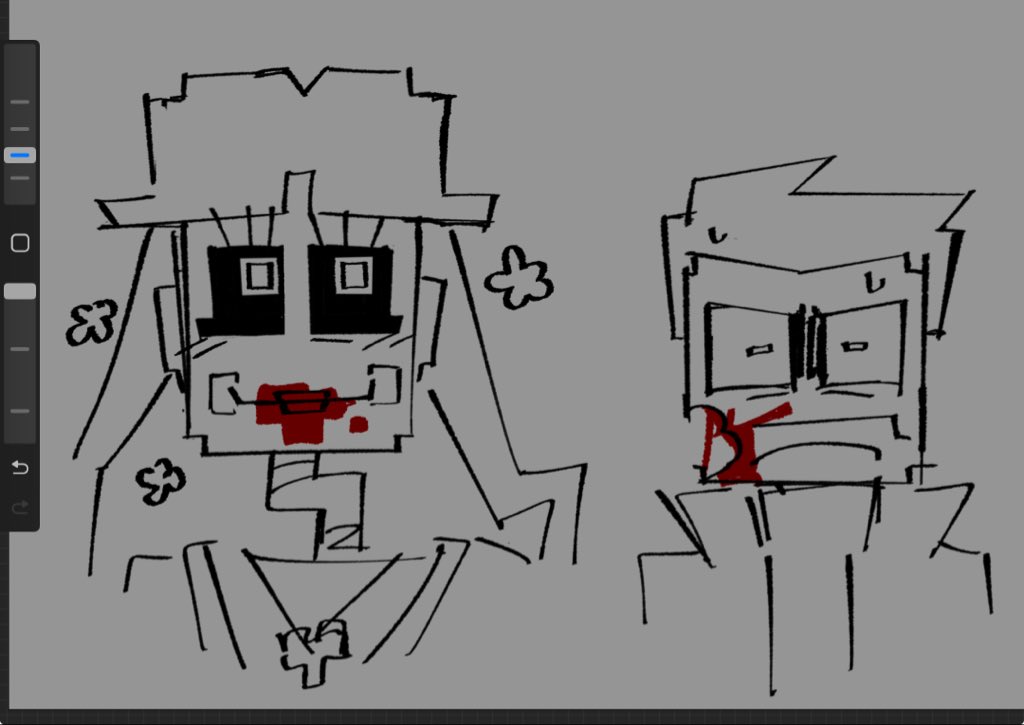 caozi114514's tweet photo. #fnaf #fnafbook #ucft kiss https://t.co/s5dNvvpYnH