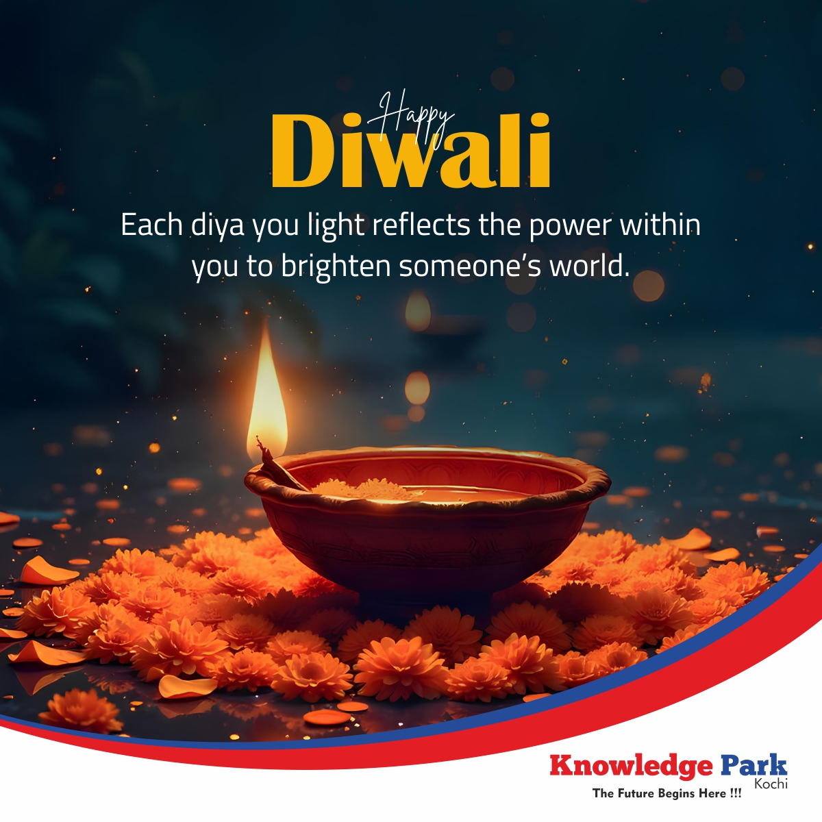 Knowledgepark5's tweet image. This Diwali, be the light that spreads kindness, knowledge, and hope wherever you go.

#knowledgepark #BeTheLight #SpreadKindness #BrighterWorld #DiwaliLove #FestivalOfHope #LightWithin