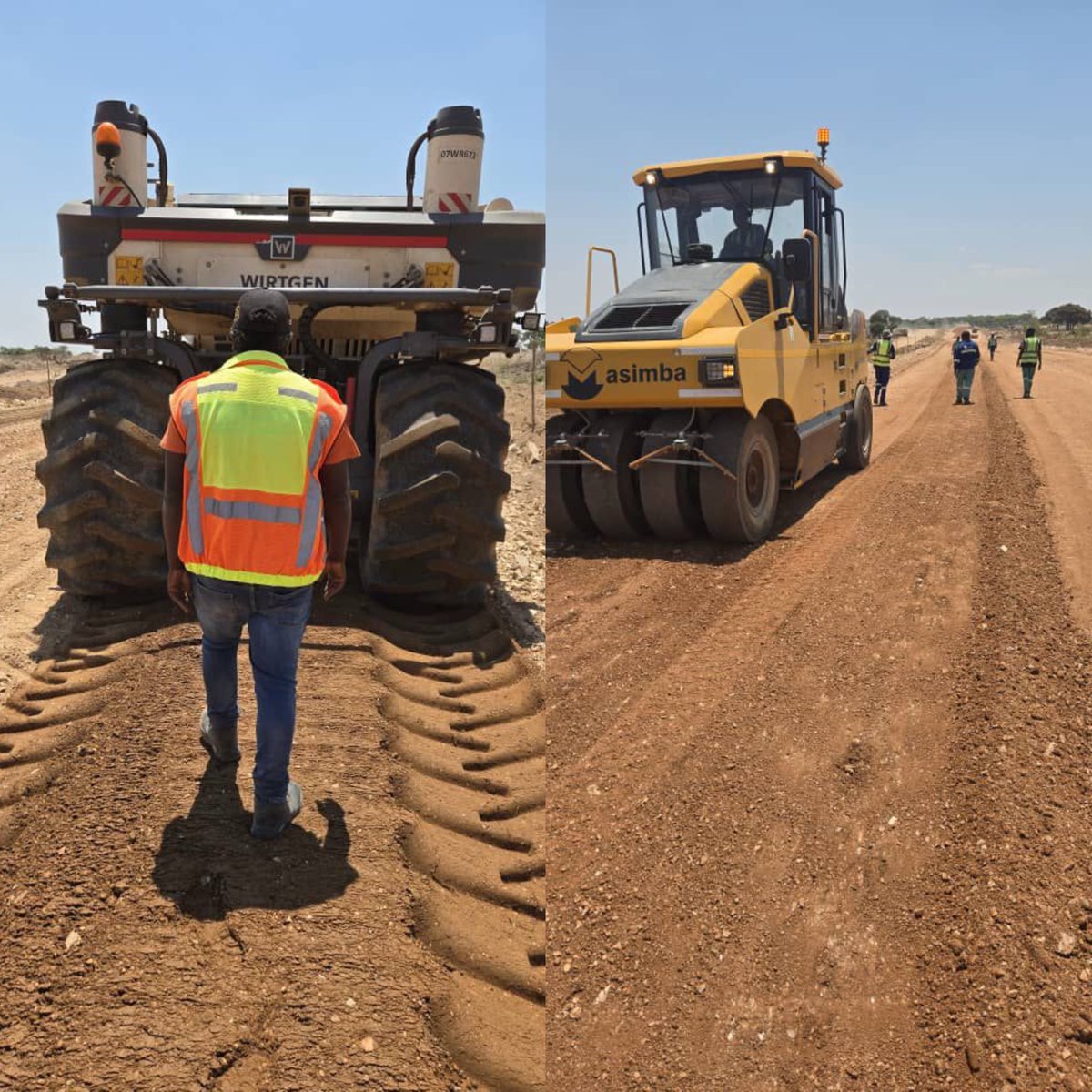shumbakadzi_zim's tweet image. Construction is in progress on the Marondera–Wedza (Mushandirapamwe) Road Project! 🚜
Focused leadership. Clear vision. Tangible results. 🇿🇼
#ED2030 #InfrastructureDevelopment #Vision2030