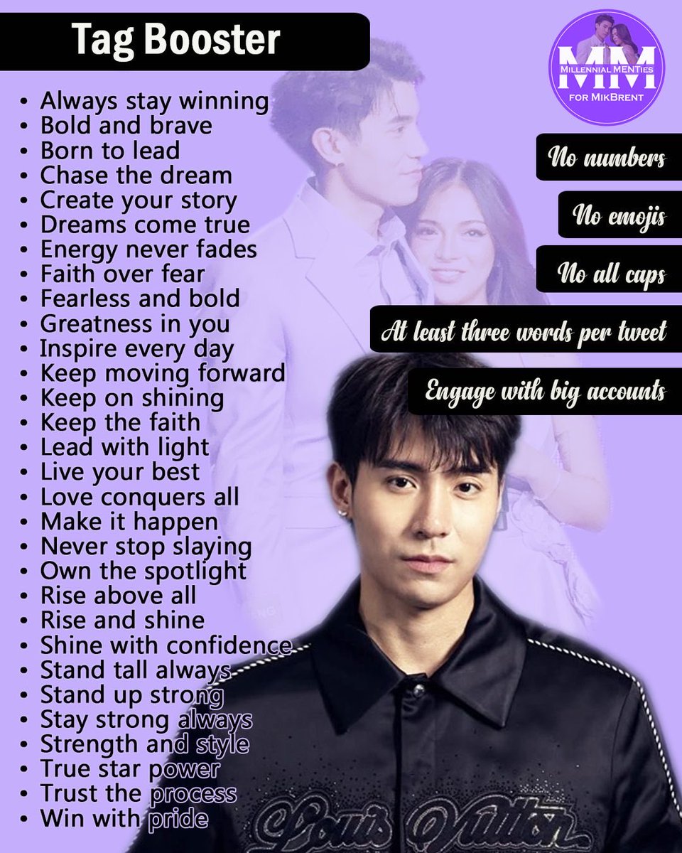 TWO THOUSAND REPLIES CHALLENGE

Be reminded of the TP rules and engage with big accounts. Let’s go MENTies!

Official Tagline:

BRENT ARA SA BACOLOD