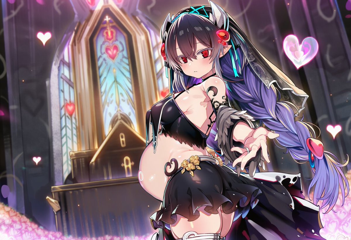 蟲惑魔レポートアトラ編です。
出来る事なら1枚はデッキに入れておきたい、あらゆるトラップ無効を無効にする凄い娘。
女性や他の蟲惑魔は持ちろん同じアトラの蟲惑魔同士でも攻撃するので多頭飼い は厳禁です。
オマケのウエディングアトラ
黒のウエディングドレスは「あなた以外には染まりません」 