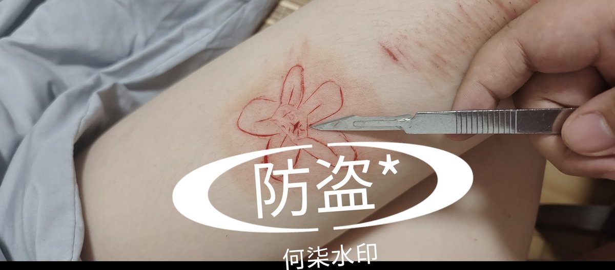 He__Qi's tweet photo. 怎么说呢？因为我懒，所以说我很多东西都是库存，但我能保证都是今年的不超过三个月内的事情～何柒小花花送给你们，聊表心意（这个是8月份的事了，康复训练的小花，
好像是有点coucou的哈～）#切割 #sm #字母圈 #小狗调教 #切肉 #肉畜 #冰恋 https://t.co/ooL2gm2Syo
