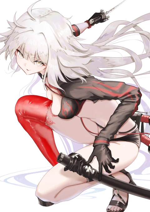 再掲ジャンヌオルタ(狂) #FGO #邪ンヌ