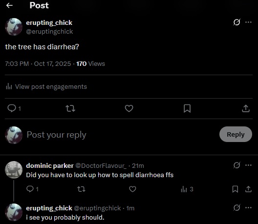 Just when I see a post talking about piss poor comprehension skills, illiteracy, reading levels, etc. being endemic to our society and only getting worse thanks to MAGA, religion, and plain dumbassery - I see this in my notifications. I'd love to see your examples.