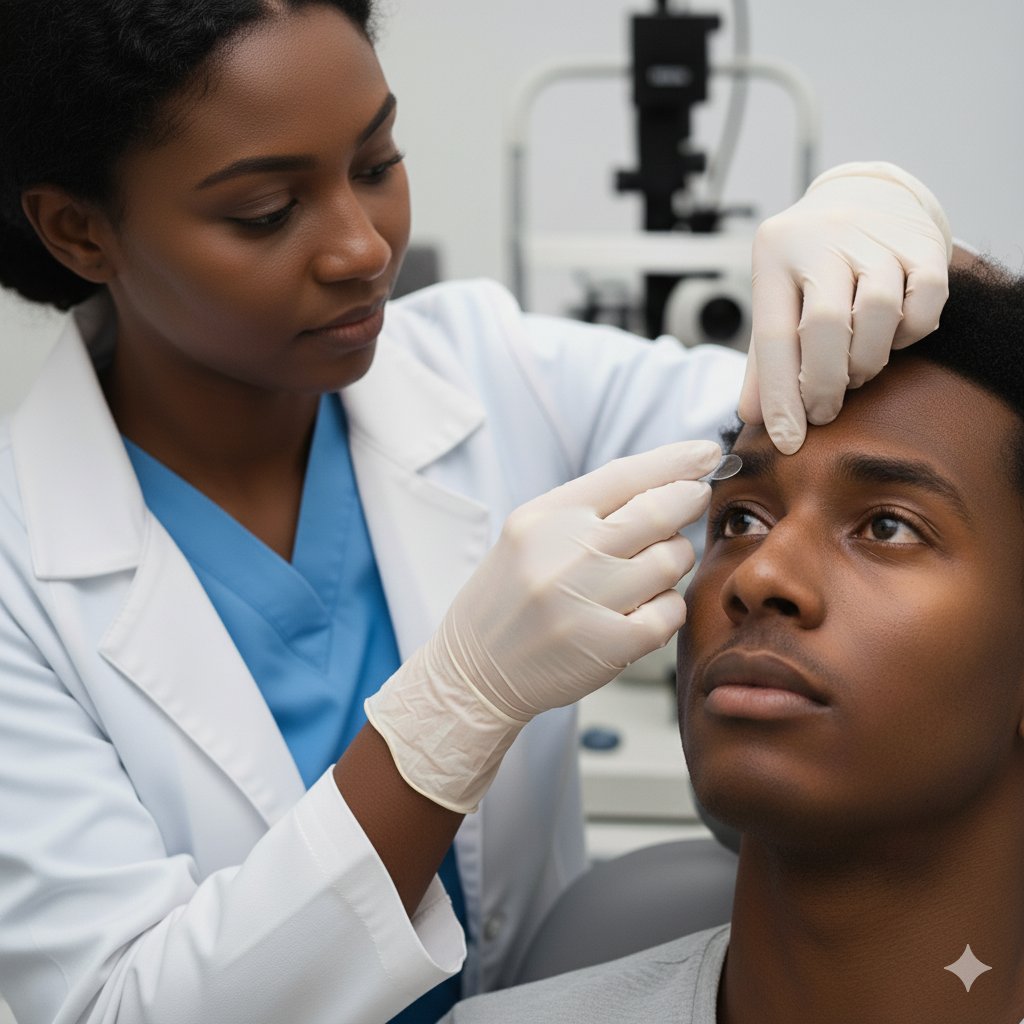 Optomedicare's tweet image. Are you interested in better vision &amp;amp; confidentiality? 

Try #Contact lenses &amp;amp; experience the hidden magic! 

#ContactLensHealthSafetyAwareness
#KenyaMourns 
#RestInPeace 
#EyesOnMe