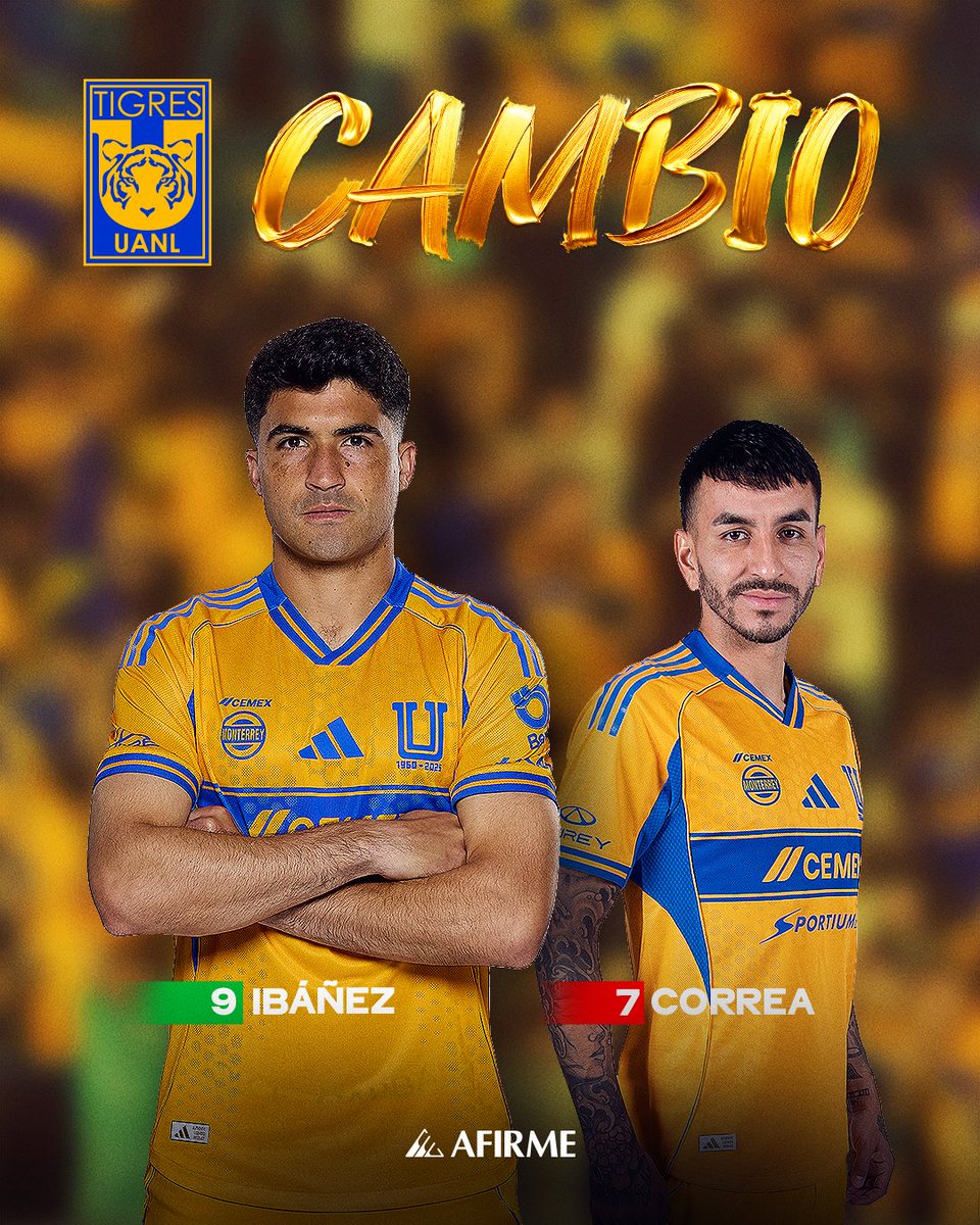 88’⏱️ | UANL 5️⃣-3️⃣ NEC | Se realizó doble modificación.

<a href="/AfirmeBanco/">Afirme</a> 

#SiempreContigo 👊 #EstoEsTigres 🐯