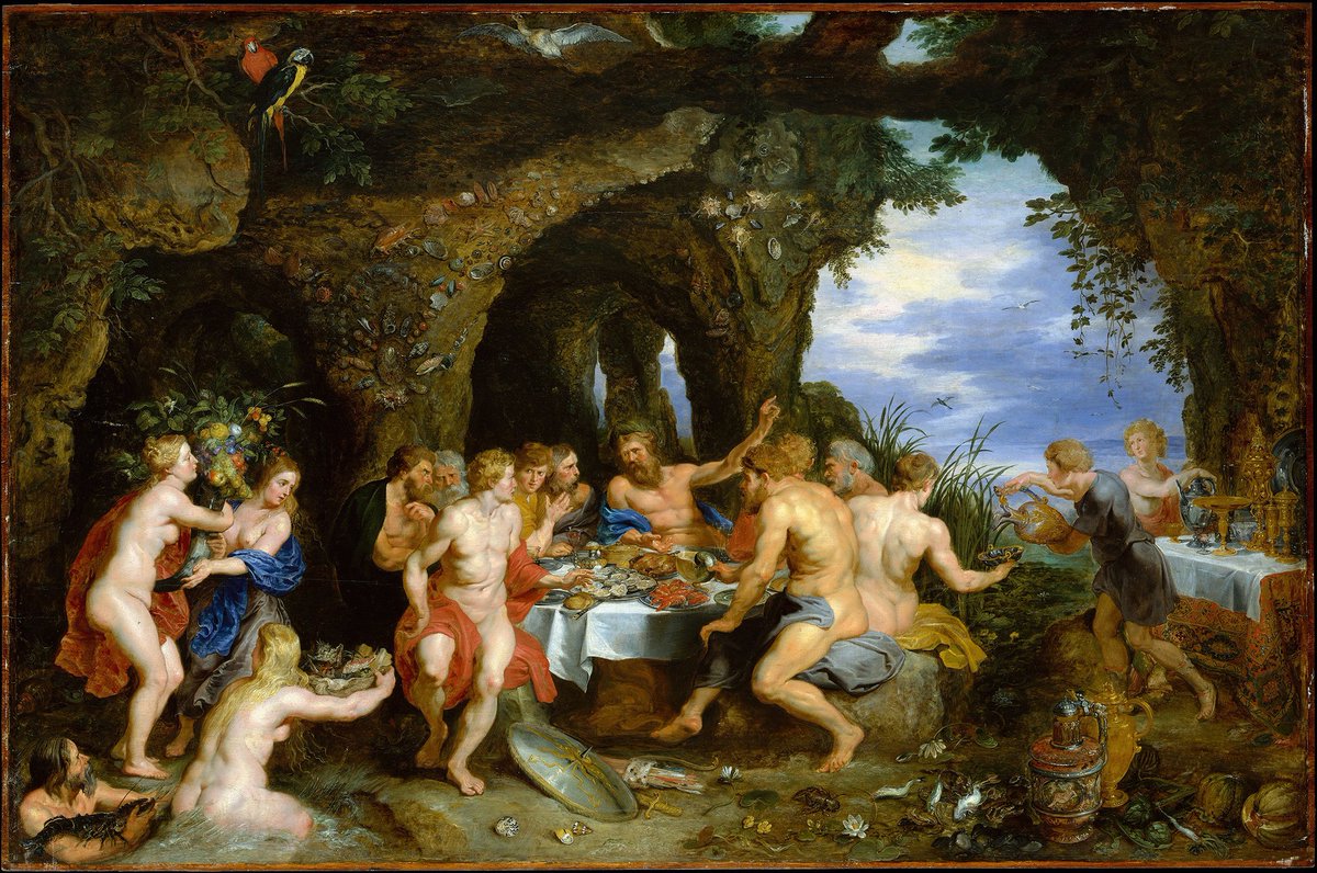 "The Feast of Acheloüs"
{16th century}
By ~ Peter Paul Rubens
